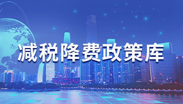 減稅降費(fèi)政策庫